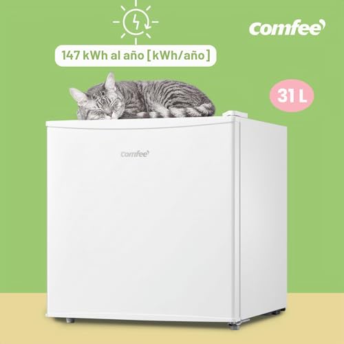 COMFEE' 31L Mini Congelador, Temperatura Regulable, Puerta Reversible - Imagen 8