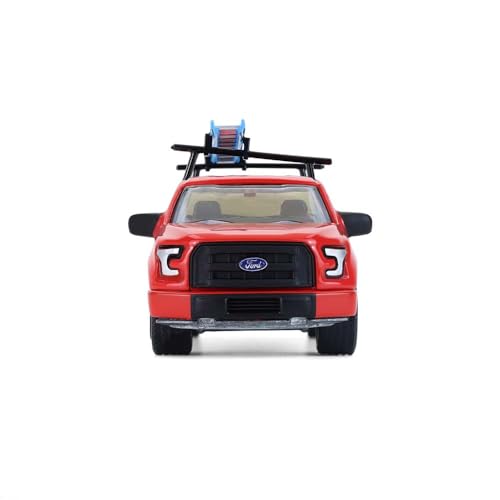 Greenlight Collectibles Escala 1:64 F-150 con Rack miniatura 7
