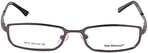 DEE ROMANO Single Vision Full Rim HQ Metal Alloy Demo Lens Spectacle Frames Men & Women