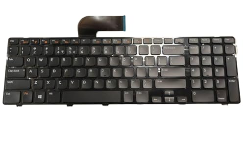 Clavier anglais américain rétroéclairé pour PC portable Dell Inspiron et Studio