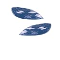 Scheinwerferblenden Für Volvo Für V40 2013-2016 Scheinwerfer Shell Auto Scheinwerfer Objektiv Lampe Transparent Schatten Shell Auto Licht Lampcover Abdeckung Scheinwerfer Abdeckung (Color : Left Side