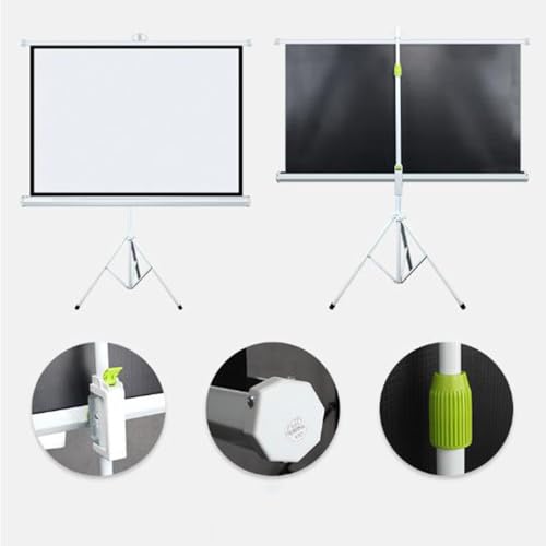 Pantalla portátil para proyector 60'' 16:9 HD sin arrugas miniatura 3