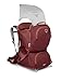 Osprey Poco LT Lightweight Child Carrier Backpack - Compact, Travel-Ready with Sunshade and Adjustable Fit - Lightweight, Comfortable Hiking for Toddlers, Red Mountain