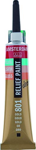 Decorfin Soulagement (Gutta Outliner) Peinture dorée – 20 ml