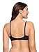 Warner's Women's No Side Effects Underarm-Smoothing Comfort Underwire Lightly Lined T-Shirt Bra 1356, Black, 40C