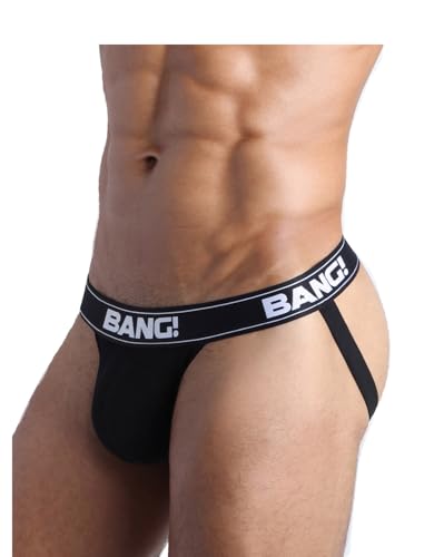 Bang Men's Underwear - - Cotton Jockstrap - Premium Soft Texture 1 3/8