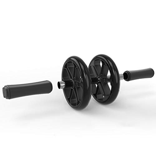 Wakauto Ab Roller Wheel, Kit de Rolos Ab 4 em 1 com Faixas de Resistência, Barras de Push Up, Alças