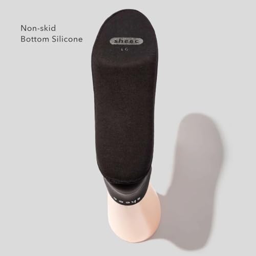 SHEEC Men's Ultra-Thin Quarter Boot Socks-Non-Slip, Seamless, Sweat-Absorbing Terry Cotton Sole, Flexible & Comfortable Fit3