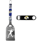 Siskiyou NFL Los Angeles Rams Tailgater Spatula w/Bottle Opener, One Size, Team Colors