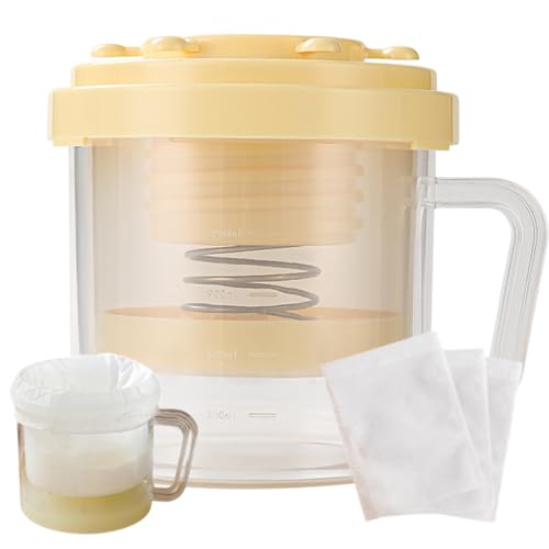 Colador de Yogur | Filtro para Yogur,Herramienta Reutilizable Para Elaboración Casera Con Diseño Multifuncional Para Cocina Preparación De Comida Zumo Y Uso Doméstico