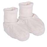 Iobio Pull Ons Babyschuhe Nicki Baumwolle 0-6 Monate (Weiß)