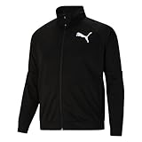 PUMA Mens 2.0 Contrast Jacket, Black/White, Large US