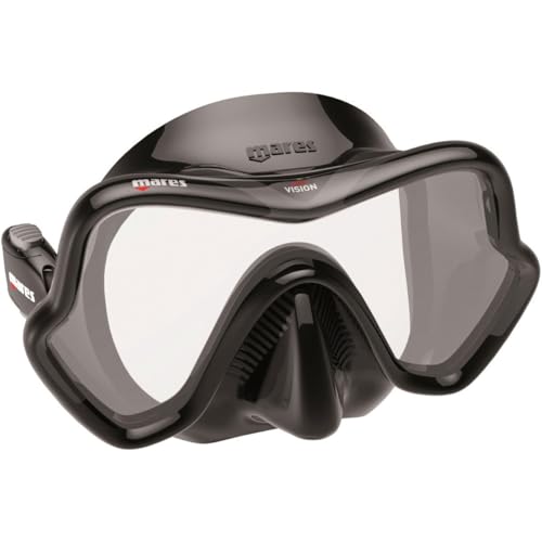 Mares One Vision Mask - Black, Black
