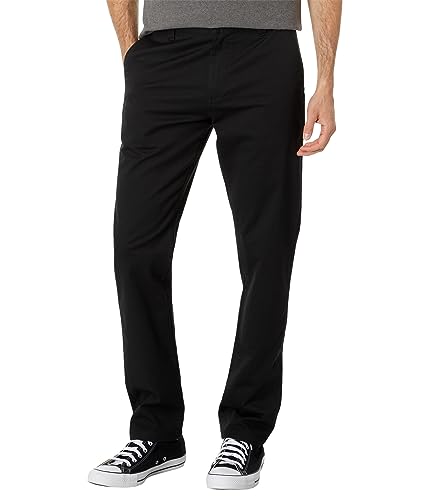 RVCA The Weekend Stretch Pants Black 2 28 32 at Amazon Men's