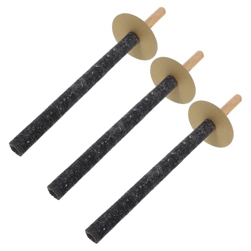 Mipcase 3pezzi Torce Da in Legno Portatile Torcia Per Esterni Con Per Decorazioni Da All e Cortili