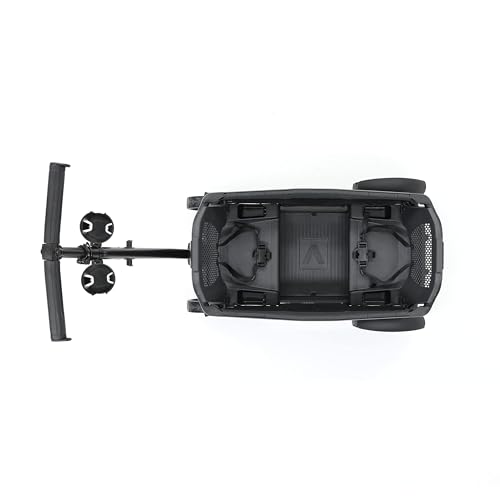 Veer All-Terrain Cruiser | Premium Off-Road Wagon Stroller for Babies, Toddlers, and Kids | Push/Pull/Push-Along Steering for Uneven Terrain | JPMA Certified | Lightweight and Collapsible | 2 Seats