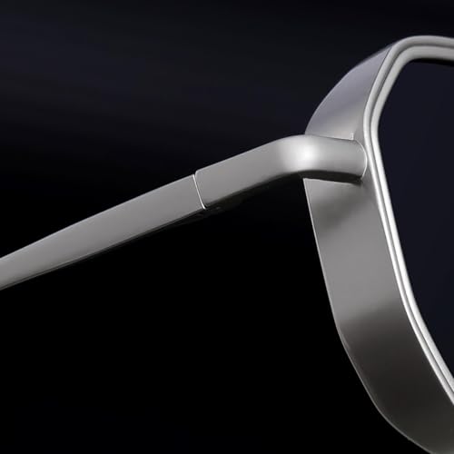 Vintage Punk Polygon Sunglasses for Men Women Luxury Trendy Metal Frame Uv400 Steampunk Driving3