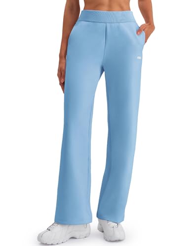 Amazon.com: K-Swiss Womens Wide Leg Sweatpants - High Waisted