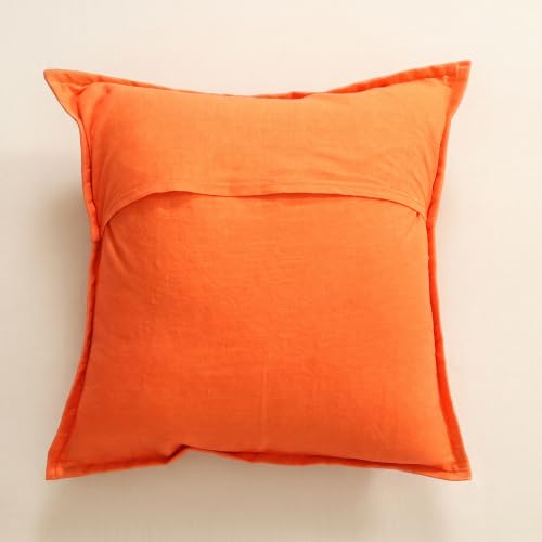 Image of Ravaiyaa - Attitude is everything Set of 5 Handmade Khambadiya Patchwork Cotton Cushion Cover 16X16 Inch | Decorative Cotton Throw Pillow Covers | Bohemian Vintage Embroidered Sofa Cushions