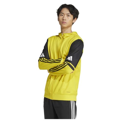 adidas Hombre SQUADRA25 Hoody, Team Yellow/Black/White, XL