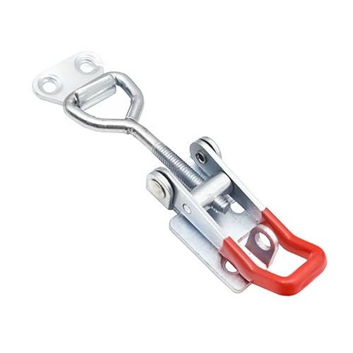 1Pc Adjustable Toggle Latches Clamp Metal Steel Pull Hasp Latches Quickly Release Hand Tool Toggle Clamp Enduring