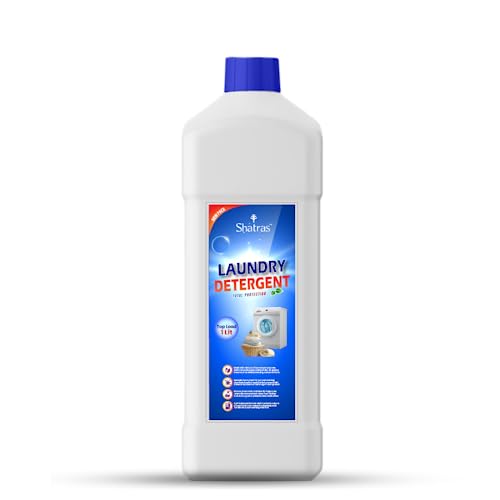 Image of Shatras Bio Cleaning Solutions Natural Laundry Liquid 6 L (5 L + 1 L Free) - Lavender | Caustic-Free, Biodegradable & Eco-Friendly Formula