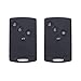 2 x 4 pulsanti auto portachiavi custodia di ricambio con chiavi Smart Remote Fob Case Shell compatibile con Laguna Megane Scenic CLIO Captur Koleos 2009-2016