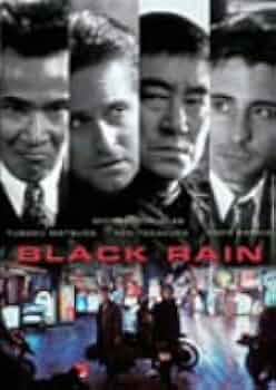 【松田優作 BLACK RAINパンフレット 半券 インタビュー記事】 松田優作 BLACK RAINパンフレット 半券 インタビュー記事