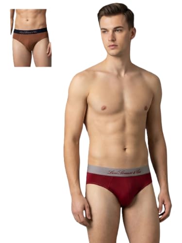 Image of Levi's 073 Cotton Elite Brief | Premium Men's Brief Underwear | 4-Way Stretch | Outer Elastic Waistband | Double-Layered Pouch | Pack of 2