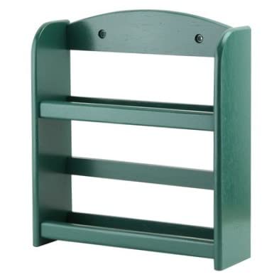 apollo THE HOUSEWARES BRAND Spice Rack Organizer, 2-tier, Standing or Wall Mounted, Fits 12 Spice Jars, 24.5x27x7cm, Fjord