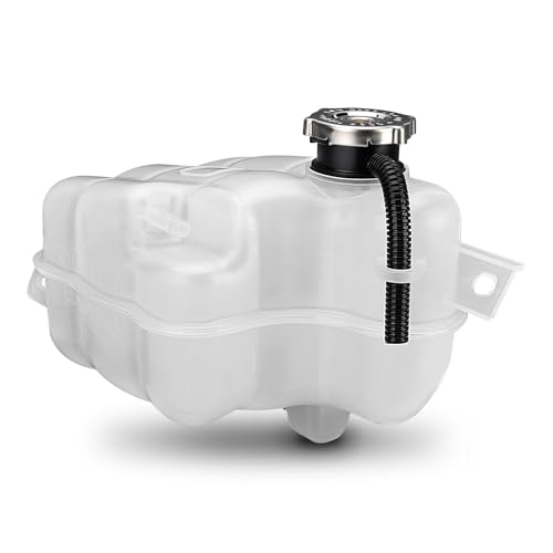 603-453 Coolant Overflow Reservoir Tank with Cap & Tubing For 2009-2010 Dodge Journey L4 2.4L, V6 3.5L /2011-2019 Dodge Journey V6 3.6L Replaces#5058456AE