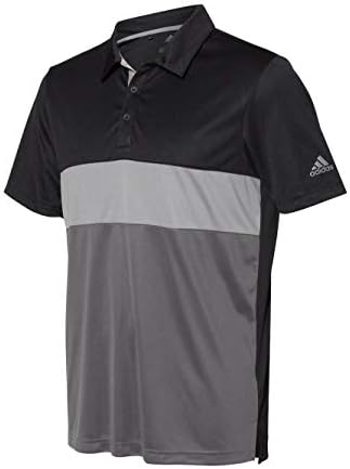 adidas Mens Merch Block Sport Shirt (A236) -Black/Grey -L
