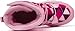 YOLARK Boys Girls Snow Boots Kids Winter Waterproof Slip Boots Outdoor Resistant Cold Weather Warm Shoes（Pink Little Kid 2.5）