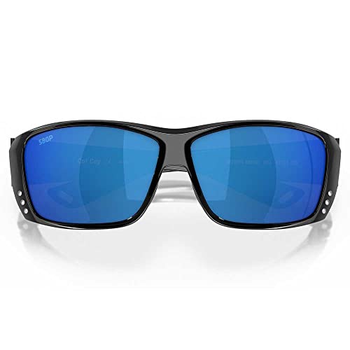 Image of Costa Del Mar Sunglasses for Men-Cat Cay Mens Polarized Sunglasses 580P, 61 | Polarized Fishing Glasses with UV Protection - Costa Sunglasses for Boating, Beach & Driving - 580P, 61