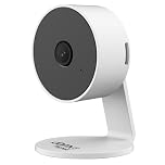 Beghelli Videocamera di Sorveglianza Mini Plus Dom-e Smart Wi-Fi Full HD 3MP con Visione Notturna, Audio a Due Vie, Rilevamento Movimento e Suono, Sirena Integrata, Compatibile Alexa e Google (Bianco)