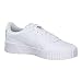 PUMA Carina L, Zapatillas Mujer, Blanco White/White/Silver, 37 EU