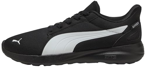 PUMA SOFTRIDE Cosmic LT SLIPTECH Sneaker, Unisex, Schwarz/Weiß, 7 UK – Ansicht 1
