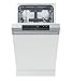 Gorenje GI 561D 10 S Integrierbarer Geschirrspüler / 45cm / 5 Programme/ Vollständiger Überlaufschutz / 11 Maßgedecke / Automatische Türöffnung / Multifunktionaler Unterkorb, Einbau, Edelstahl, Silber