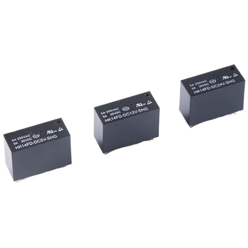 Relais de puissance HK14FD 24V pour carte électronique et commutation domotique 5A 8PIN