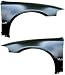 Evan-Fischer EVA16972055139 Fender for Honda Civic 92-95 RH and LH W/ Molding Holes Coupe/Hatchback Front Left and Right Side