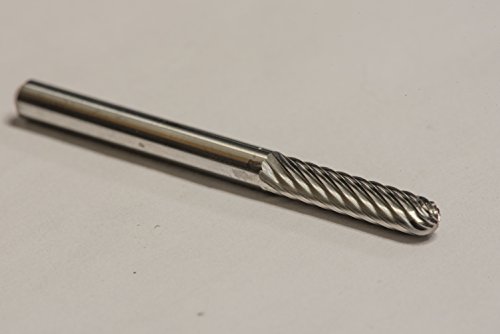 Fresa de carburo sólido SC-42 single cut 1/8" x 9/16" miniatura 6