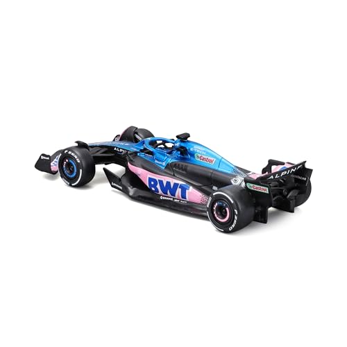 Bburago - Formula 1 Alpine 2023 by Charles Ocon - 1:43 Vehicle Reproduction - Racing Collection - Collectable Children's Toy from 3 Years - 38072O