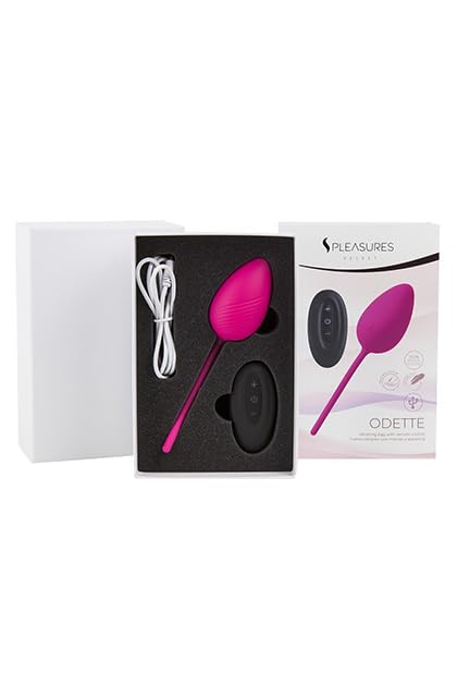 Vibratori classici marca S Pleasures Velvet Odette è un uovo vibratore con telecomando progettato per la stimolazione della zona G e per i giochi più erotici in compagnia