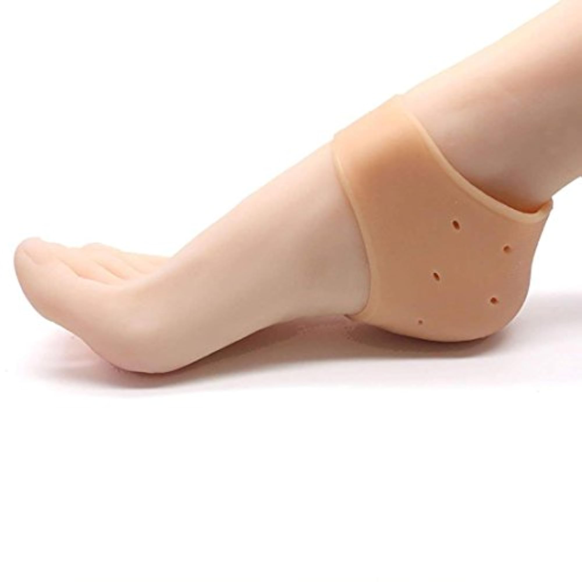 SNR Silicone Gel Heel Pad Socks for Pain Relief