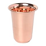 Copper Tumbler, LACQUERED-FREE, UNLINED and UNCOATED - 300 Ml, For Ayurveda Health Benefits