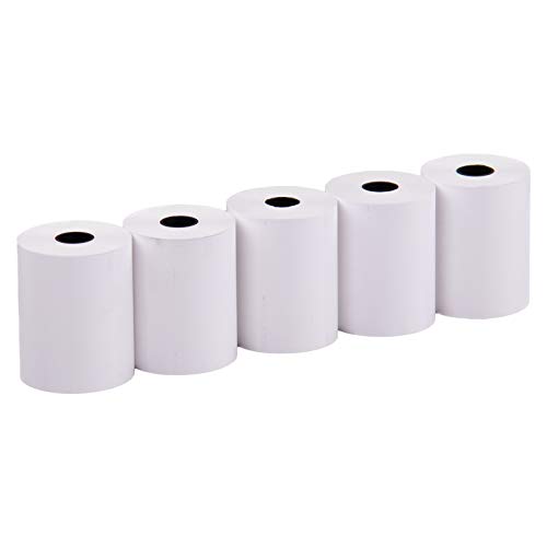 Veit 10803005 - Rollo de papel térmico (57 mm x 25 m x 12 mm, 5 unidades)