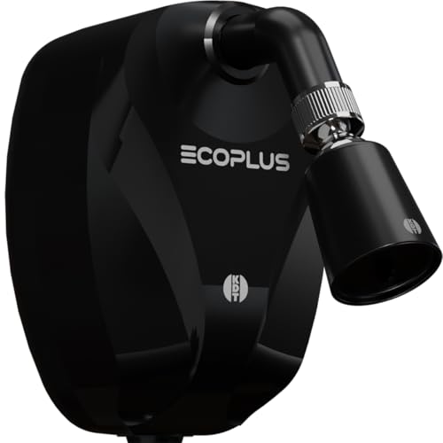 Ducha Elétrica Chuveiro KDT Eco Plus 7500W 220V Super Jato Preto Black