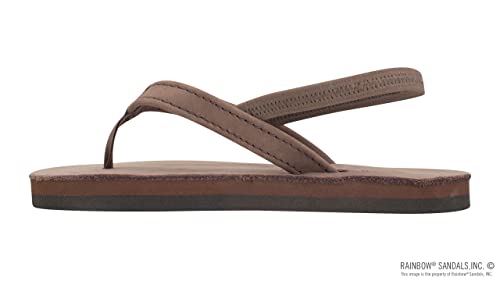 Image of Rainbow Sandals Kid's Premier Leather Narrow Strap Sierra Brown, Kid's
