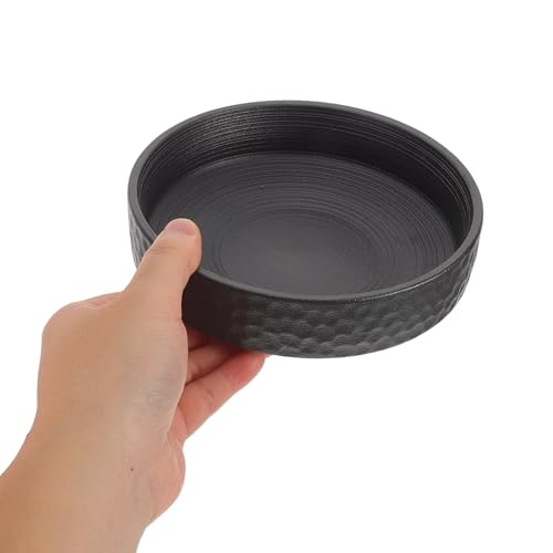 Pot de fleurs hydroponique céramique noire pour plante succulente zen - 5