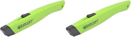 Westcott Cuchillo de seguridad (16475), utiliza cuchillas de cerámica (paquete de 2)
